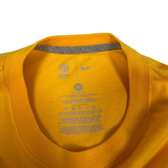 Nike Men’s NFL Pittsburgh Steelers Just Do It Gold T-Shirt Size M. - Picture 3 of 7